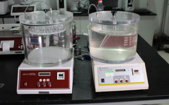 采用賽成MFY-02密封試驗(yàn)儀，對塑料包裝袋密封性進(jìn)行負(fù)壓法測試過程圖解